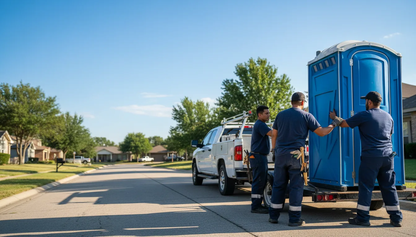 Portable Toilet Rental in Petersburg, IL near me